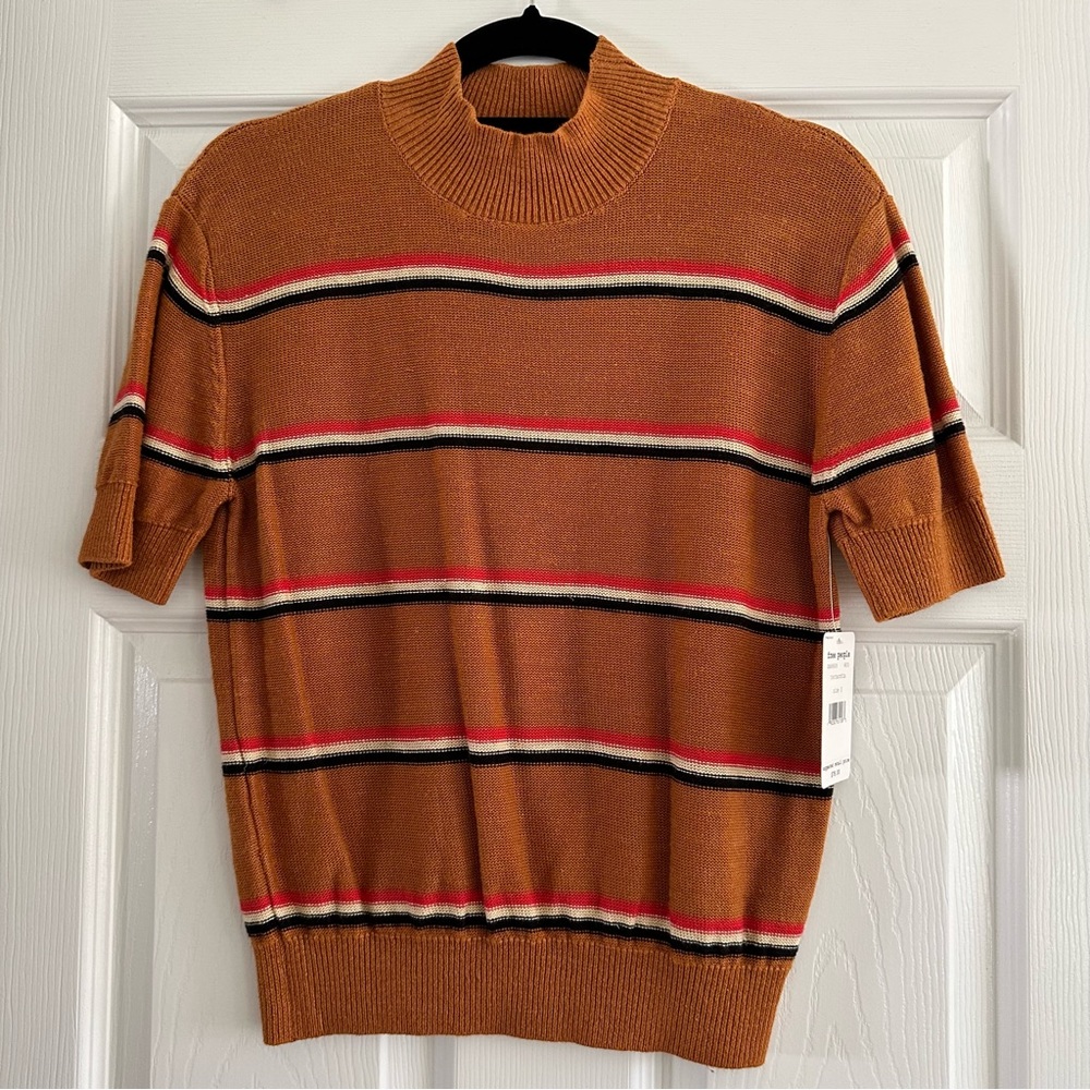 NWT Free People Mock Neck Sweater
